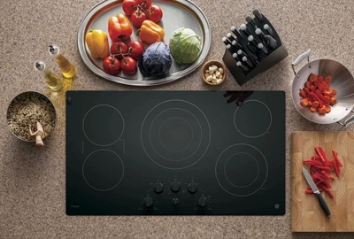 $1174.99 • Buy GE Profile 36'' W 5-Element Electric Cooktop W/ Bridge Elements, PP7036DJBB, NEW