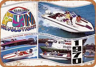 Metal Sign - 1970 Glastron Boats - Vintage Look Reproduction • $18.66