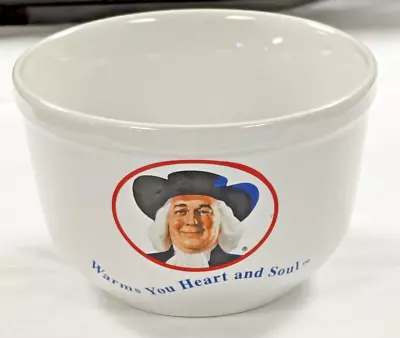 Vintage 1999 Quaker Oats Heavy Cereal Oatmeal Bowl  Warms You Heart And Soul  • $19.97