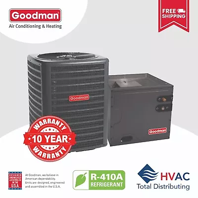 Goodman Air Conditioner 2 Ton 13.4 SEER2 & Coil System - 17.5   • $2066