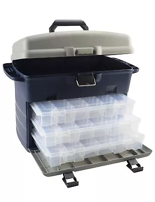 Large Tackle Box Organizers And Storage Big Fishing Tackle Box With Drawers S... • $96.19