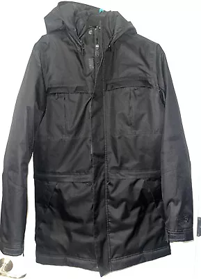 Mountain Hardwear Dry Q Duck Down Hooded Coat Jacket Mens Small. Read!!! • $116.10