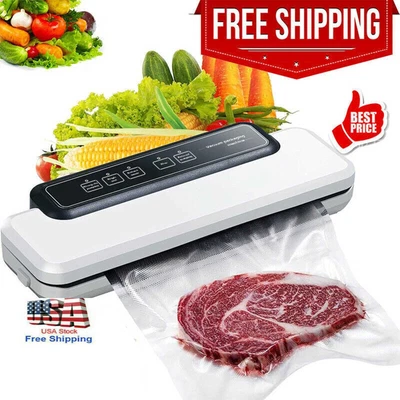 $55.99 • Buy Vacuum Food Sealer Automatic Manual Vacum Sealer Dry & Wet Pack Saver Machine