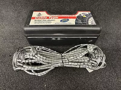 Laclede Cable Tire Snow Chains Stock # 1034 With Storage Box BRAND NEW • $59.84