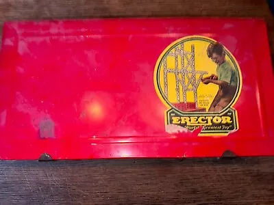 Erector Set Vintage No. 4 1/2 The Motorized Set  No Motor   The AC Gilbert Comp • $38