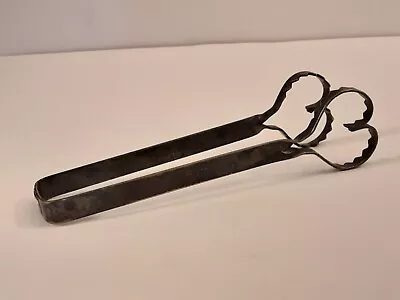 Vintage 1940's Napier Silver Plated Heart Shaped Ice Tongs • $49.99