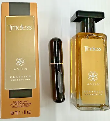 Timeless Cologne Perfume Spray 1.7 Oz  For Women By Avon/Free Travel Spray • $11.89