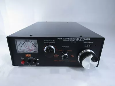 U13451 Used MFJ-986 Differential-T Roller Inductor Tuner With Roller • $269