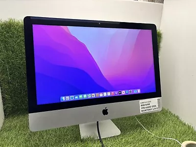 Apple IMac A1418 21.5  Retina Core I5 2015 1TB HDD 8GB RAM MONTEREY AIO #3G • £158.88