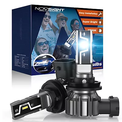 NOVSIGHT 2X H11/H8/H9 10000LM LED Headlight Bulbs 6500K High/Low Beam Globes AUS • $28.19