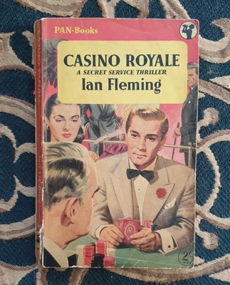 £75 • Buy Ian Fleming + CASINO ROYALE + 1st PB 1955 2nd Imp + James Bond Debut Novel +