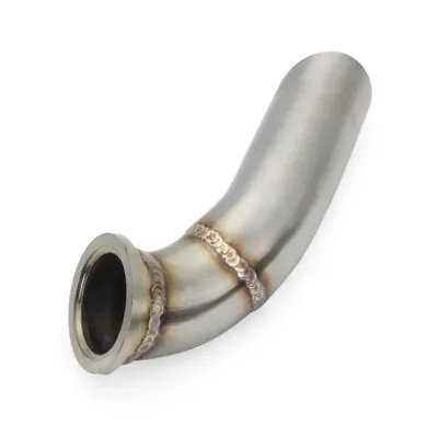 $43.99 • Buy Tial 44mm Wastegate Dump Tube Exhaust Pipe Angled Tip Universal V Band Flange