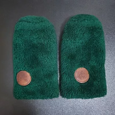 Vintage Pryor Creek Mohawk Golf Club Head Covers USA Green Plush Set Of 2 • $39