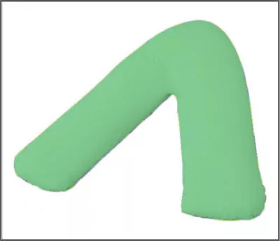 V Shaped Pillow & Pillow Case Cover Nursing Orthopaedic Pregnancy Baby Support • £3.89