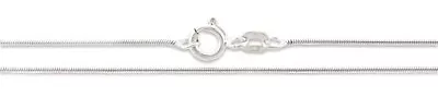 Sterling Silver Magic Round Snake Chain Solid 925 Italy Brazilian Necklace • $11.39