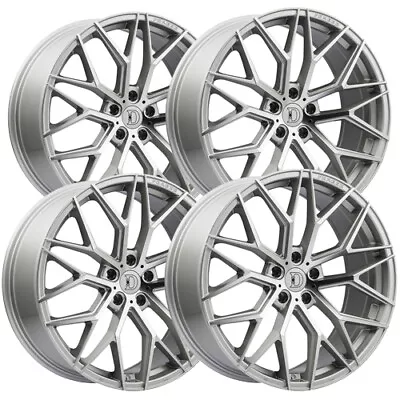 (Set Of 4) Defy D07 20x8.5 5x112 +35mm Silver Wheels Rims 20  Inch • $907.96