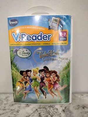 Vtech V.Reader System Disney: Tinker Bell And The Great Fairy Rescue BRAND NEW • $8.49