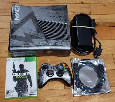 Xbox 360 S Slim Call Of Duty Modern Warfare 3 MW3 320GB Console Bundle TESTED • $139.49