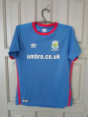 Linfield Umbro Home Shirt 2017/19 • £5