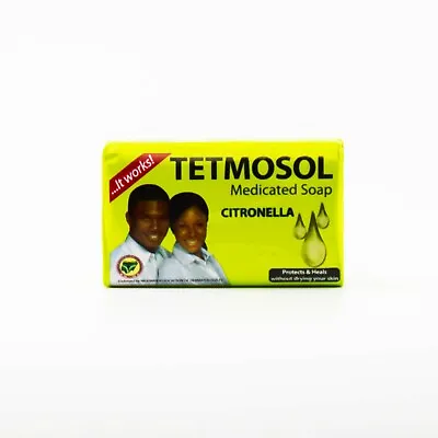 £6.99 • Buy NEW Tetmosol Medicated Soap Rashes Bathing Body Wash Dry Skin Citronella 75g