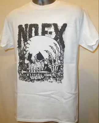 NOFX Punk Rock Music T Shirt S&M Airlines Ribbed Fugazi Rancid Bad Religion W327 • £13.45