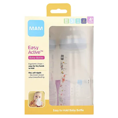 Easy Active Baby Bottle 4+ Months 2 Count • $17.10