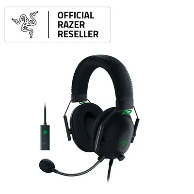 $129 • Buy Razer BlackShark V2 - Wired Gaming Headset + USB Sound Card RZ04-03230100