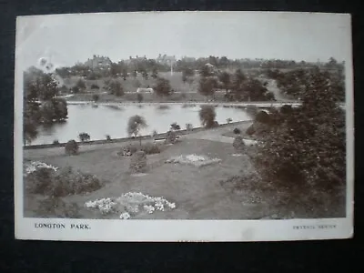 Longton Park Staffordshire Postcard • £2.49