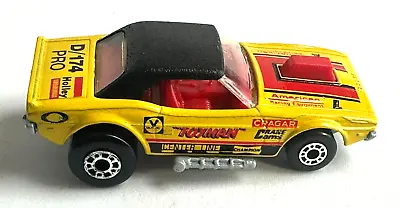 Matchbox SuperFast Dodge Challenger Loose Toyman Holley 1975 Yellow Red Racing  • $15