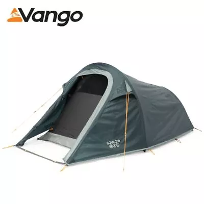 Vango Soul 200 Tent - 2 Person - Camping Hiking Summer 2024 Model NEW • £68.99