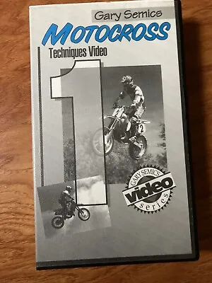 🎄Gary Semics Motocross Techniques Video #1 VHS • $12.88