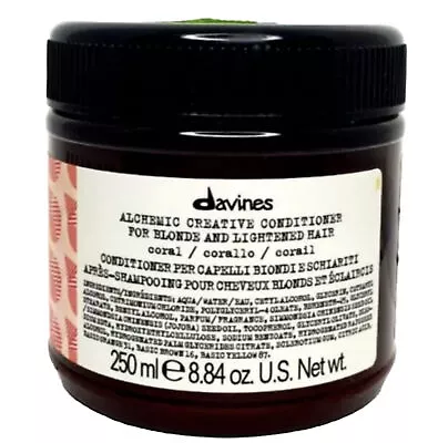 Davines Coral Alchemic Creative Conditioner  8.84 Oz For Blonde Lightened Hair • $14.99