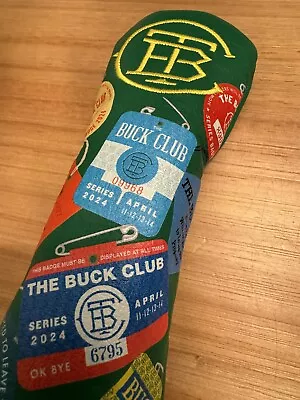 *THE BUCK CLUB* Collective Masters Patrons Badge Hybrid Headcover **NEW** • $195