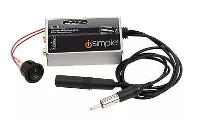 New ISimple IS31 Universal AUX Wired Car FM Modulator RCA Inputs For Ipod Iphone • $29.99