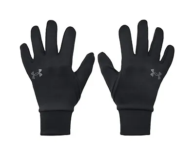 Under Armour Boys Storm Liner Gloves Black 1365977-001 Kids Youths Liner Gloves • £19