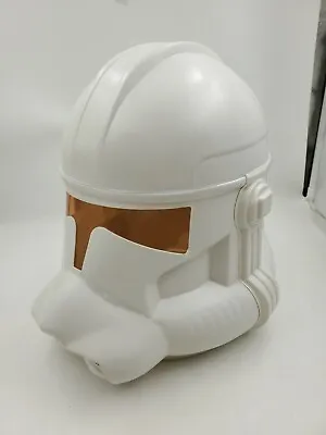 Movie Star Wars The Clone Trooper Mask Helmet Prototype Ver. In White Color USED • $160.91