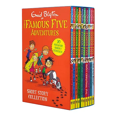 £18.82 • Buy The Famous Five Adventures Short Story 10 Books Collection Set By Enid Blyton