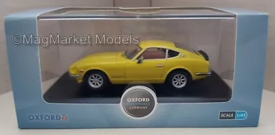 Datsun 240z Coupe · Yellow · 1:43 · Brand New · Oxford Diecast • £24.95