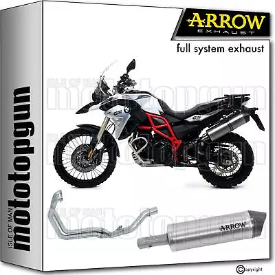 Full System Exhaust Rc Titanium C Mrt Arrow Bmw F800 F-800 Gs Adventure 08/16 • $1036.20