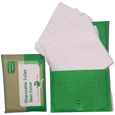 £4.25 • Buy 20 Disposable Toilet Seat Covers Camping Festival Paper Holiday Travel Essential