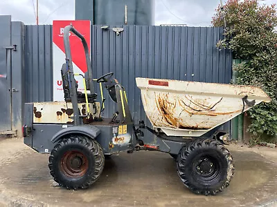 TEREX TA3s 3 TON SWIVEL 4x4 DUMPER Y2013 1452 Hrs Kubota Diesel Engine £8600+VAT • £10320