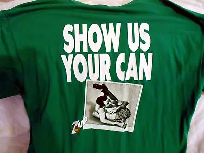 Vintage 7up Show Your Can T-shirt Size Xl • $18