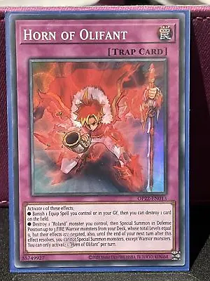 Horn Of Olifant - OP22-EN013 - SR - NM - 1st Ed • £2.30