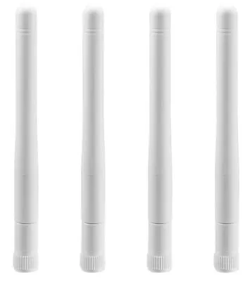 Dual Band WiFi 2.4GHz 5GHz 5.8GHz 3dBi MIMO RP-SMA Male Antenna (2 & 4 Packs) • $9.48