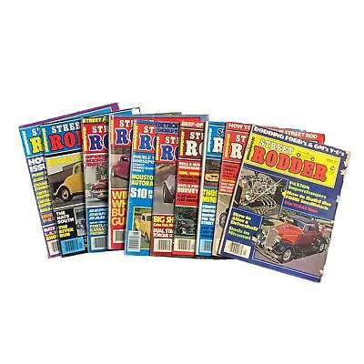 10 STREET RODDER MAGAZINE Hot Rod Classic 1977 Lot • $26.99