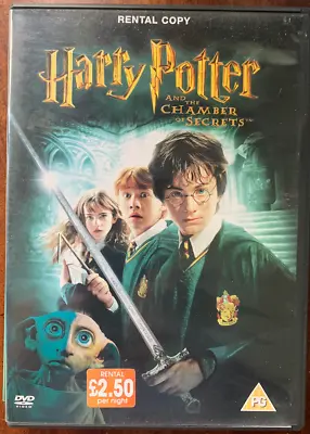 £5.60 • Buy Harry Potter And The Chamber Of Secrets DVD 2002 Year 2 Rental Copy 2 Discs