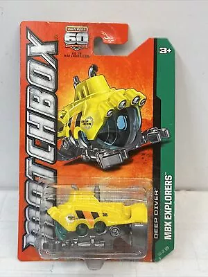 Matchbox MBX EXPLORERS '13 60th ~ DEEP DIVER (Yellow) (101/120) Y0646 New! • $2.99