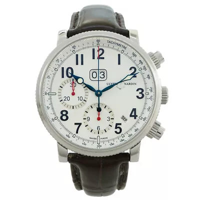 Ulysse Nardin Watch Marine Annual Calendar Chronograph - Inventory 5417 40mm • $5899