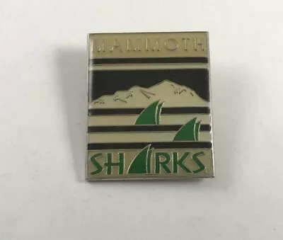 Vintage Mammoth Sharks  ~ Mammoth CA. Button / Pin Back • $12