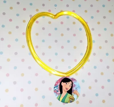 Mulan -8  Heart Charm Bracelet-Party Favor Birthday Prizes Bracelets • $4.98